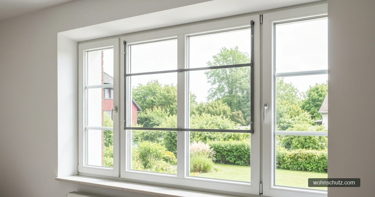 Verschiedene Insektenschutzsysteme für Fenster – Spannrahmen, Rollo und Magnetvorhang nebeneinander verglichen