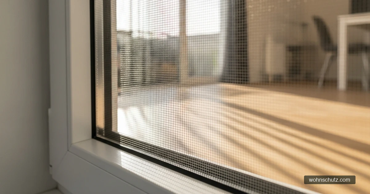 Fliegengitter am deutschen Fenster – Schutz vor Schmeißfliegen und anderen Insekten