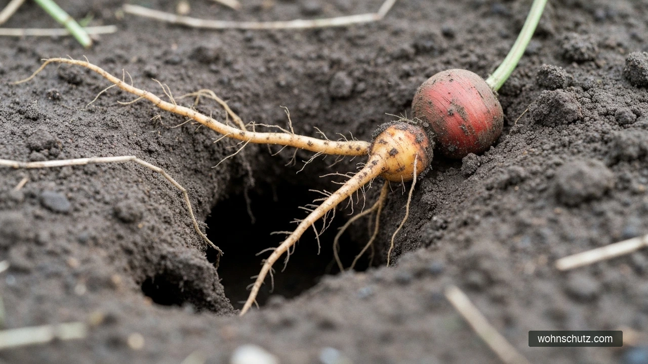 Wühlmaus vertreiben mit Hausmitteln – Knoblauch, Holunder und Pflanzkorb im Garten