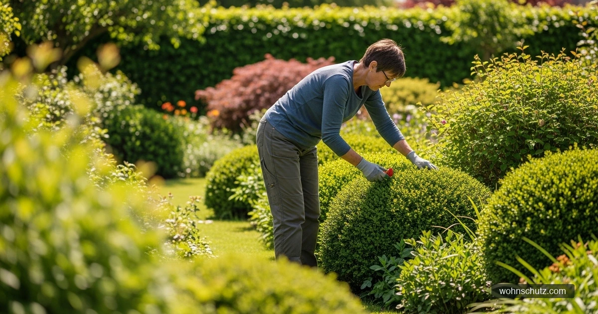 Gartenarbeit mit langen Ärmeln und geschlossenen Schuhen – Zeckenschutz beim Gärtnern