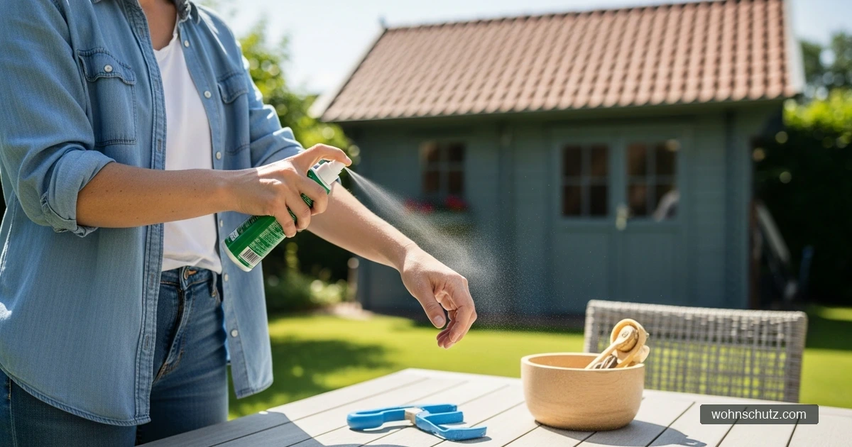 Schutzkleidung und Repellent-Spray für die Gartenarbeit – Zeckenschutz Garten